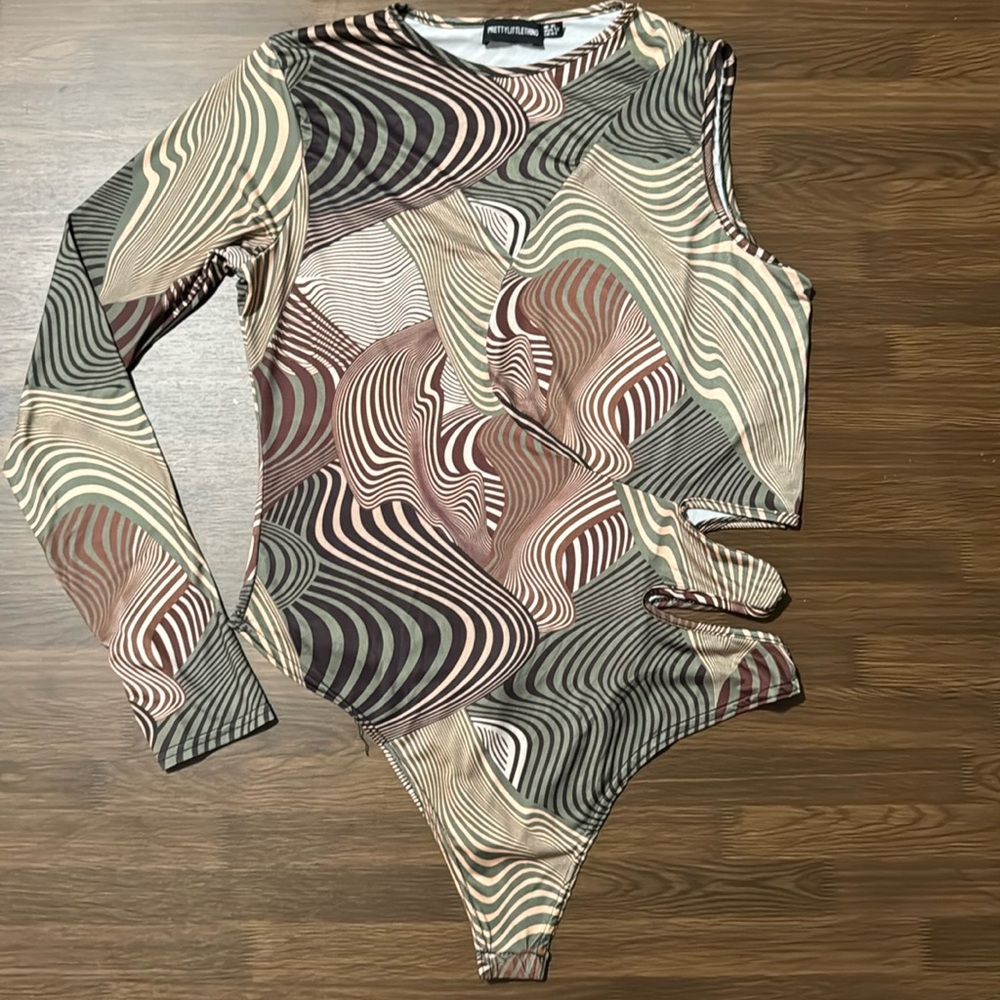 Prettylittlethings One shoulder bodysuit